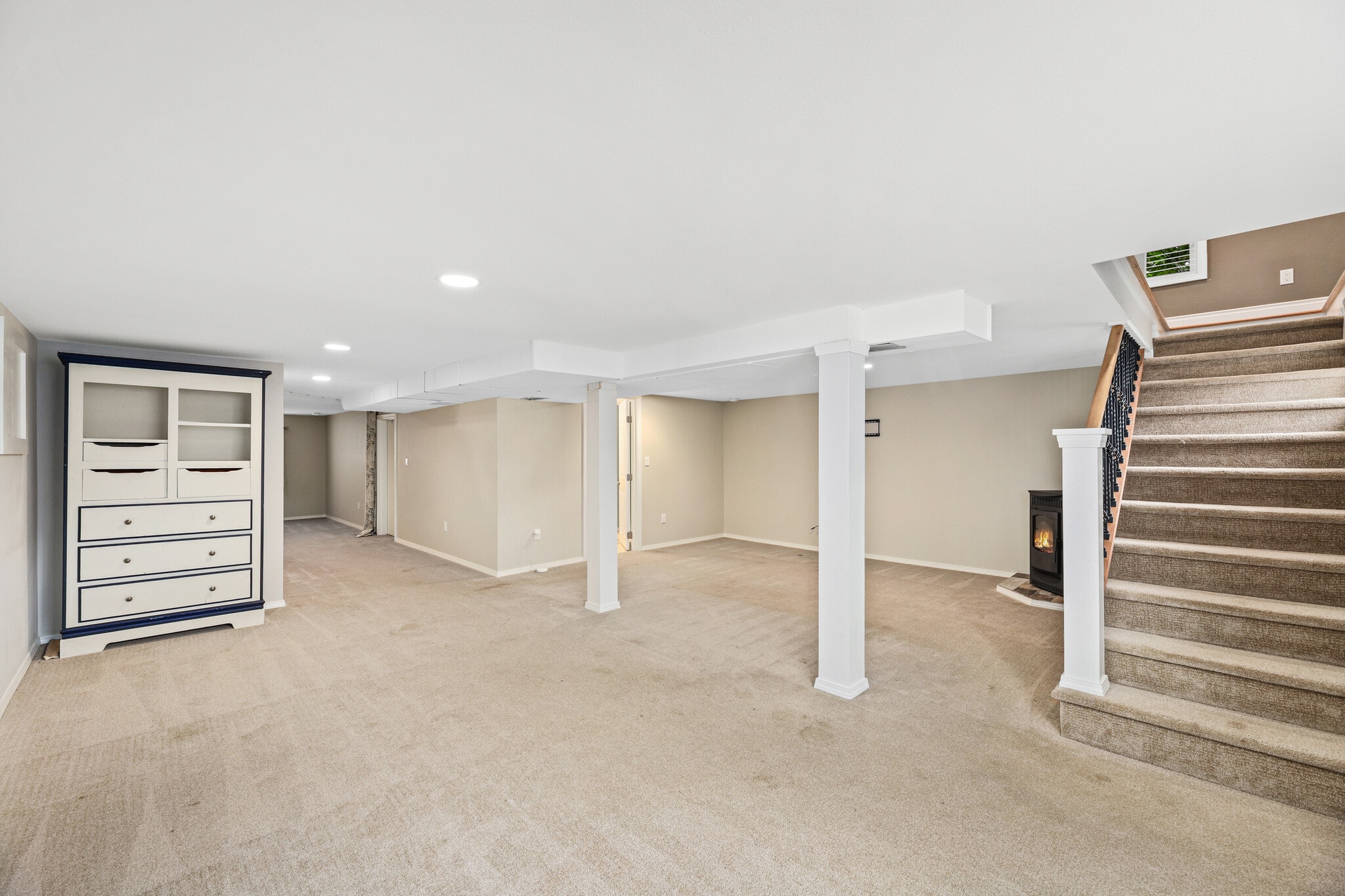 Basement main living area - 4232 332nd Ave SE