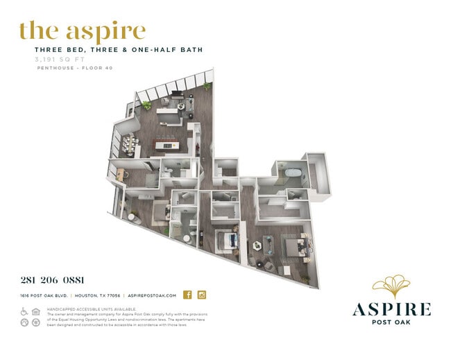 Floorplan - Aspire Post Oak