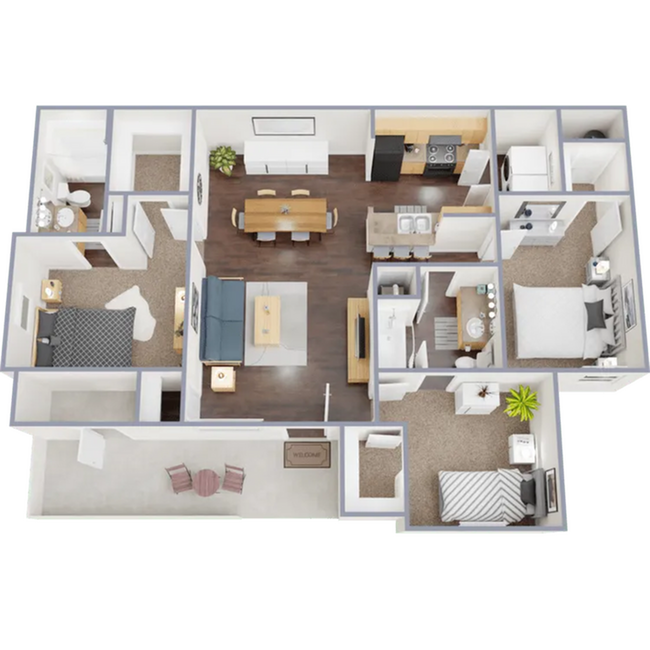 C1 Floorplan - Crescent Village