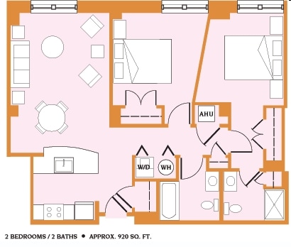2BR/2BA - Francis Scott Key