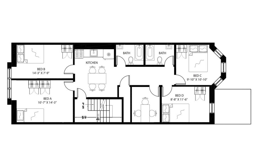 Building Photo - Room in Shared 4 bed/2 bath home