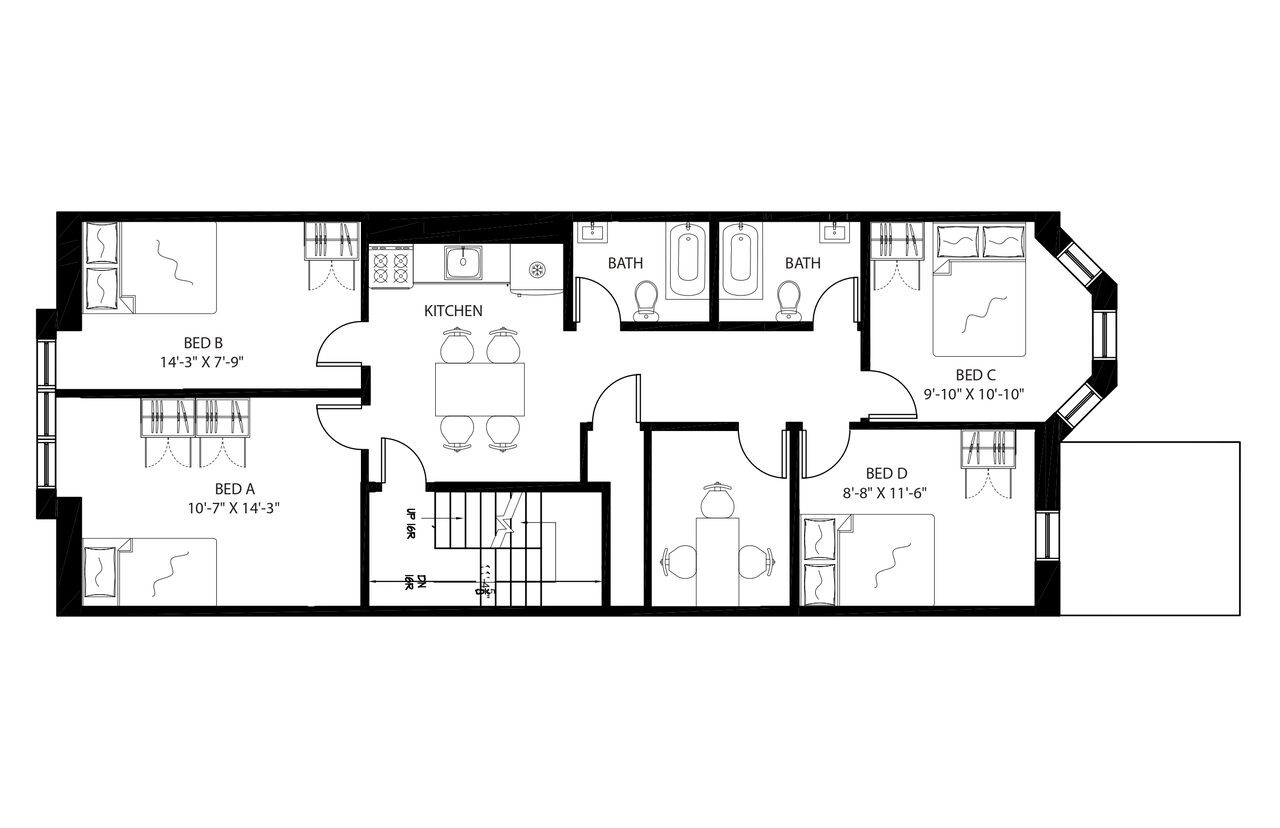 Building Photo - Room in Shared 4 bed/2 bath home