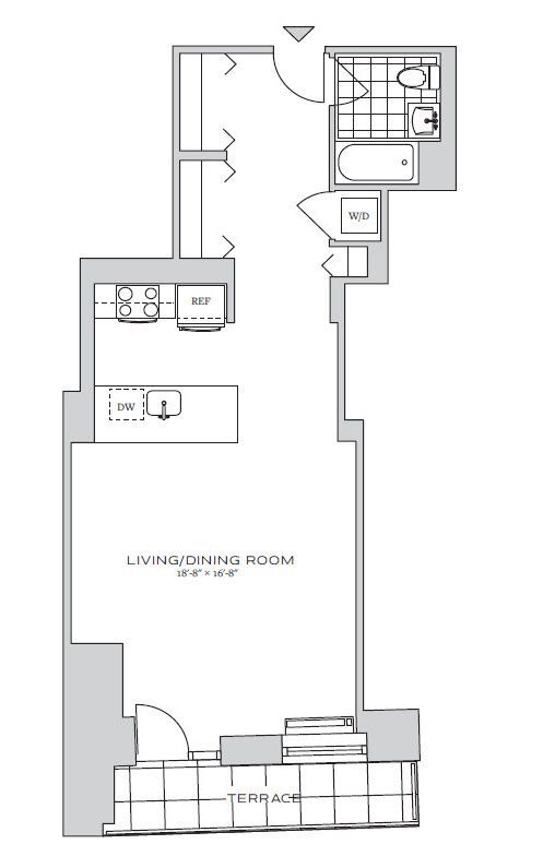 Floorplan - 70 Pine Apartments