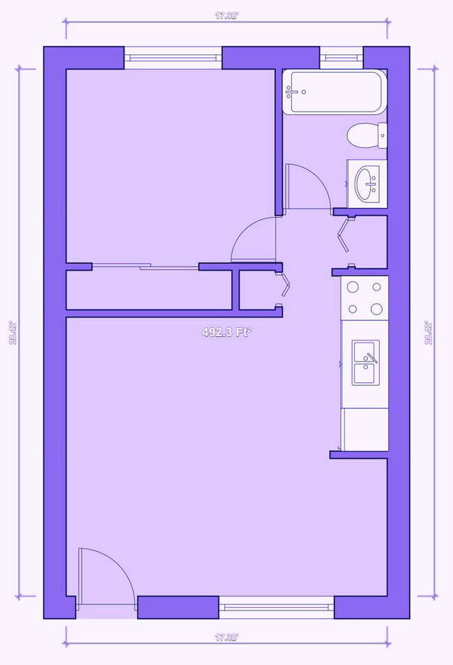 Floorplan - Midtown Garden