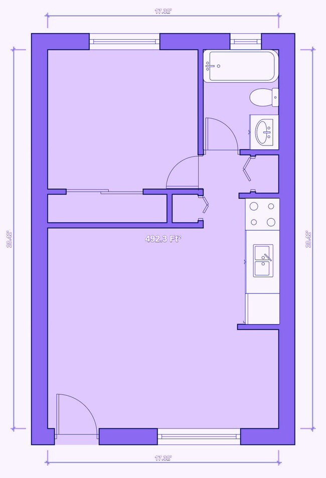 Floorplan - (PAST) Midtown Garden