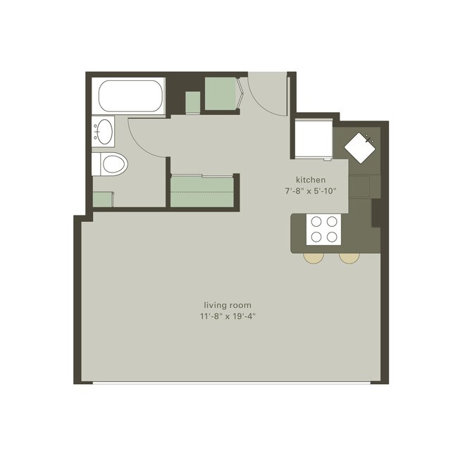 Floorplan - Algonquin Apartments