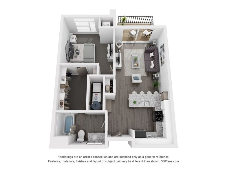 Interior Photo - The Crimson - Residential
