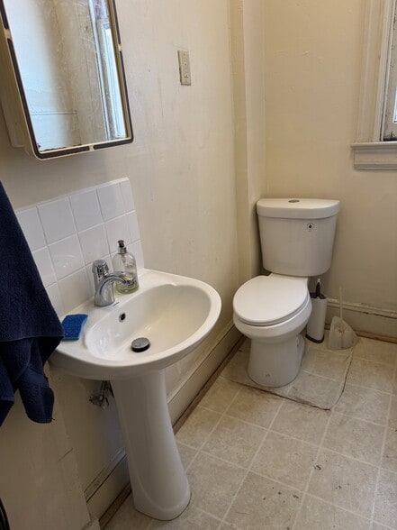 Half bath on main level - 1336 Kenyon St NW