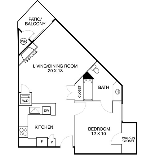 Floorplan - The Villas at Park La Brea