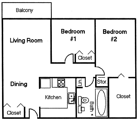 Floorplan - Babcock Place