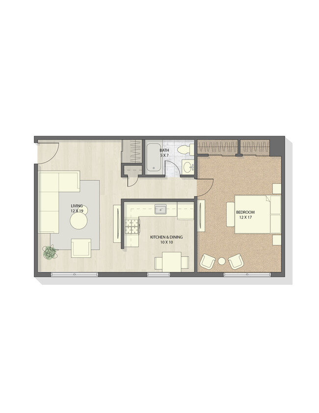 Floorplan - Awbury Manor Apartments