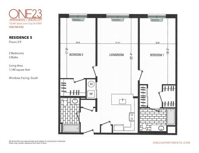 Floorplan - One23