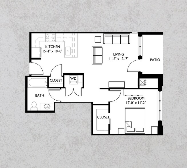 Interior Photo - The Foundry - Luxury Living Forged at Greenway Station