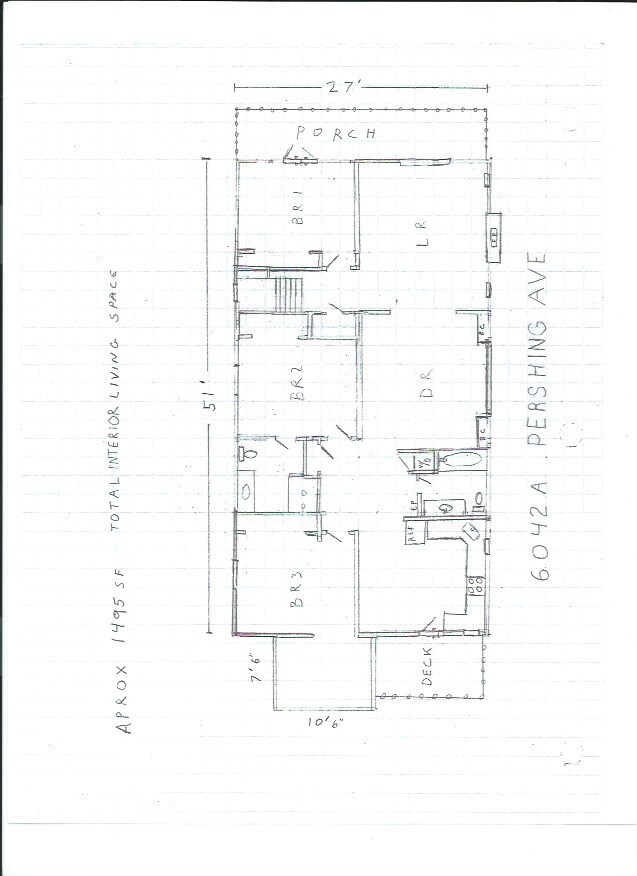 Layout - 6042 Pershing Ave