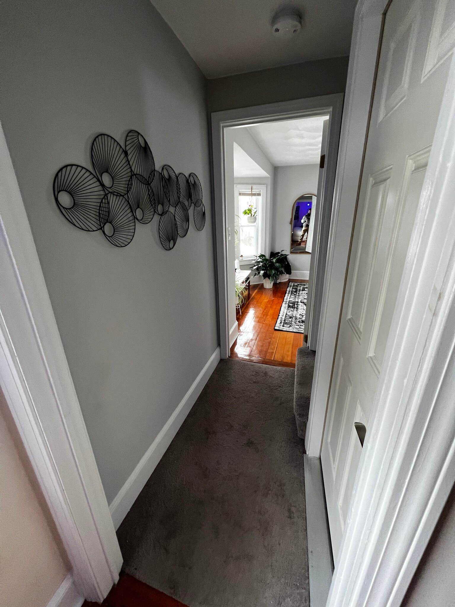 Hall to front bedroom - 26 Shillaber St
