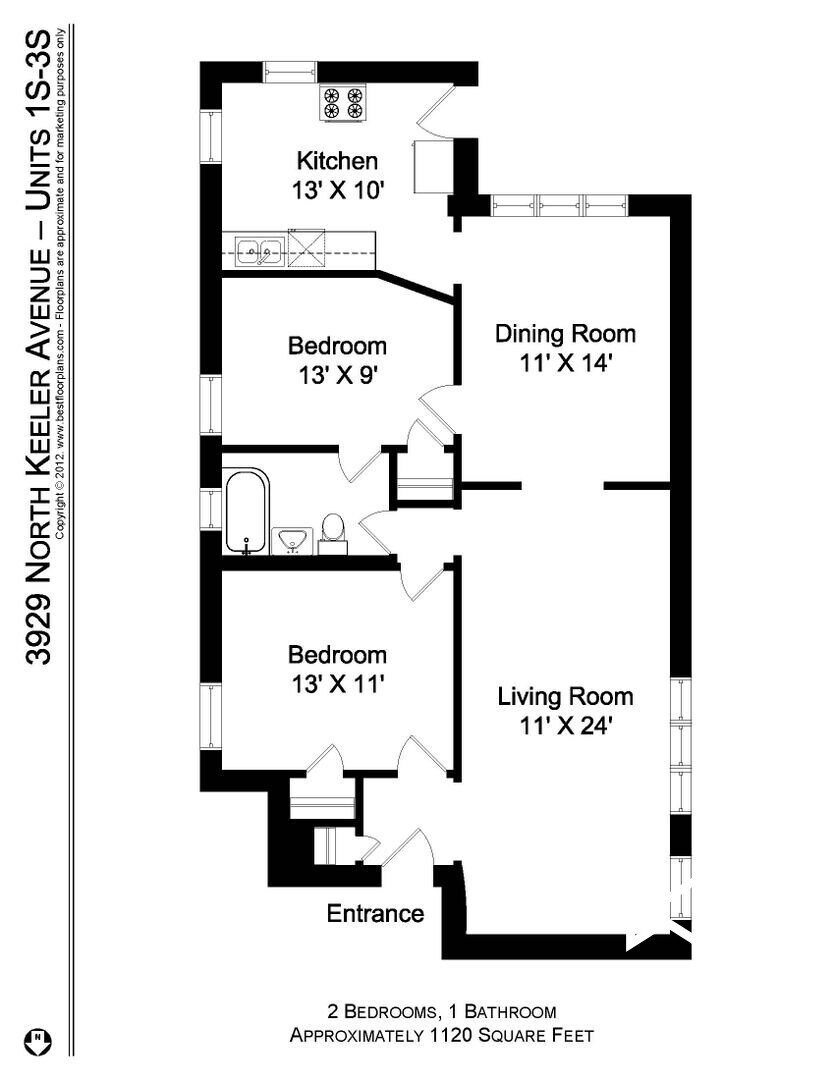 Building Photo - 3923 N Keeler Ave