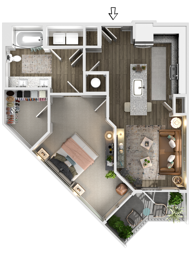 Floorplan - zThe Mason Sugarloaf