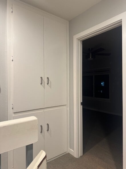 linen closet in upstairs hallway - 15955 Mauna Ct