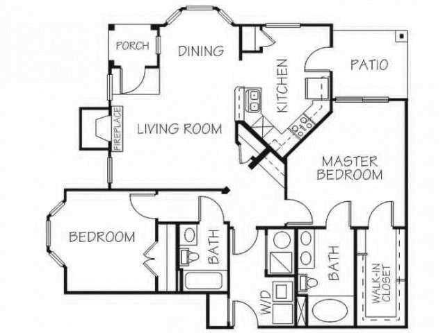 Floorplan - Stone Ridge Estates Apartments & Duplexes