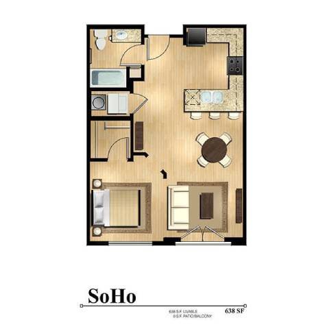 Floorplan - Level at Sixteenth