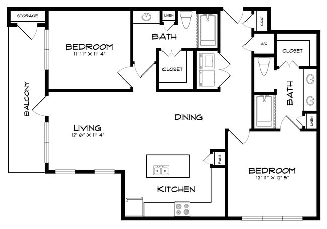 Floorplan - THE MODERNE