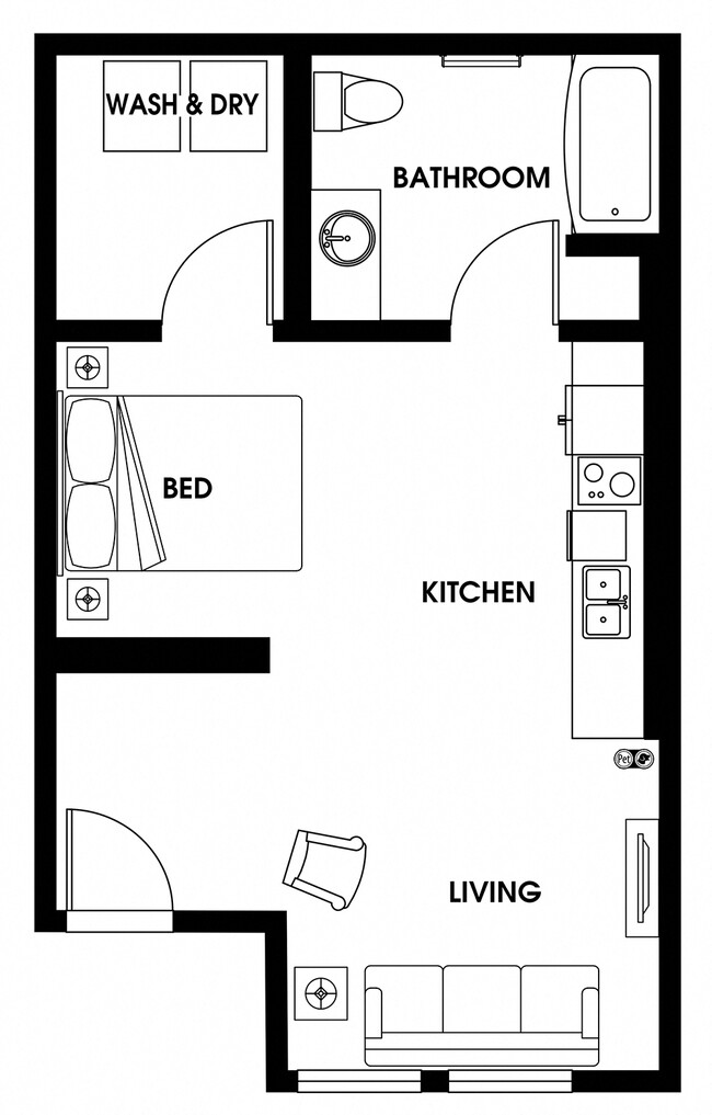 Floorplan - District Flats