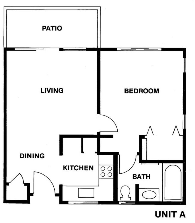 Unit A - Canyon Villas Senior Apartments