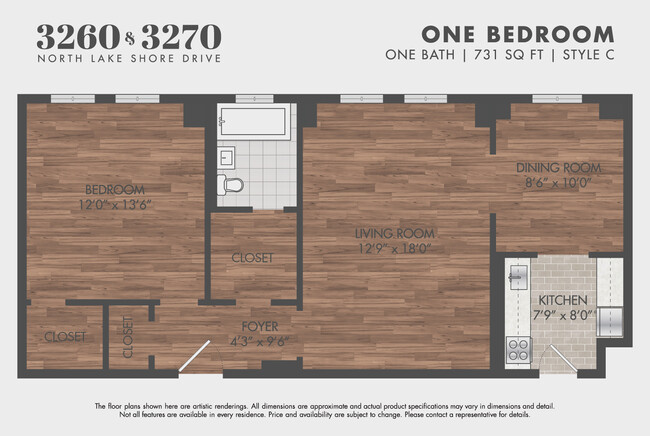 Floorplan - 3260-70 N Lake Shore Drive