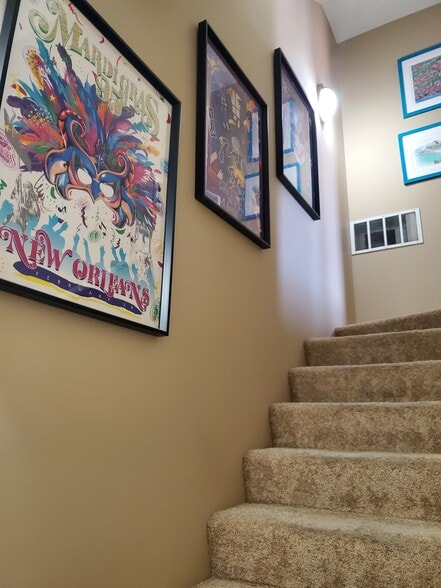 2nd Floor Stairs - 1105 Mayberry Plaza