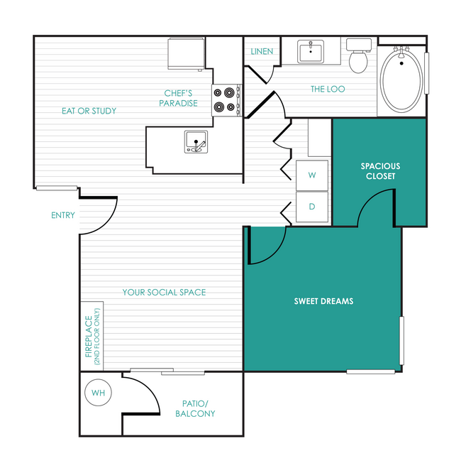 Floorplan - South Valley Ranch