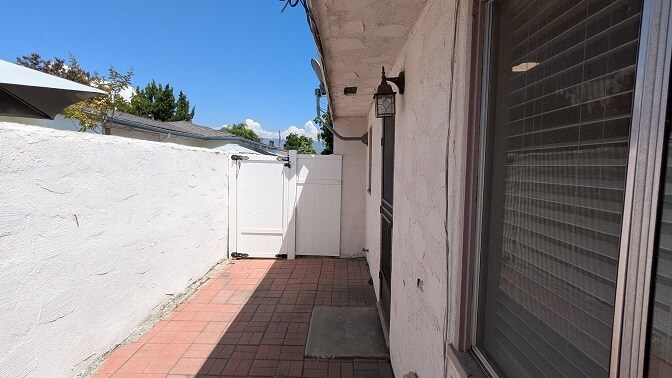 Private Patio - 209 N Florence St