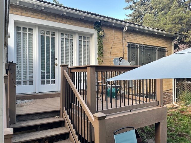 French doors to study - 4326 E 17th Avenue Pky