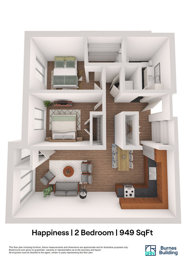 Floorplan - The Burnes Building