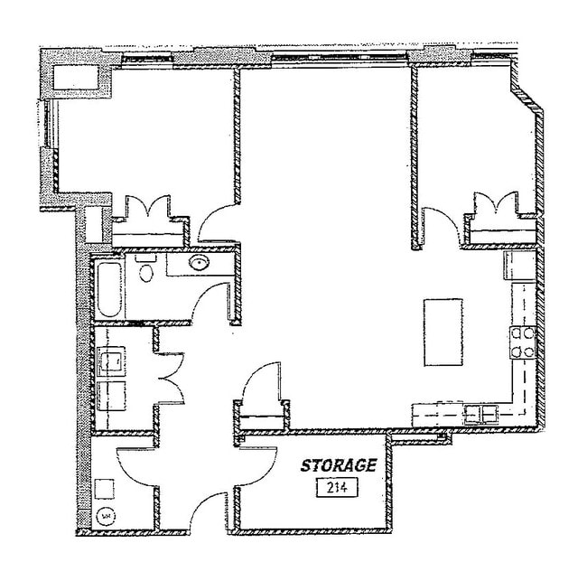 Floorplan - Spencer School Apartments