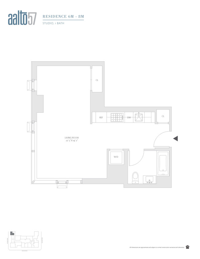 Floorplan - Aalto57