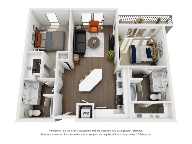 Floorplan - Ely on Fremont