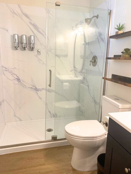 Master bath with private walk-in shower. - 1795 W 28th St