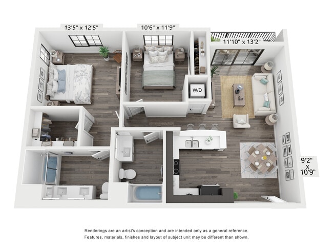 Floorplan - The Residences at 5020