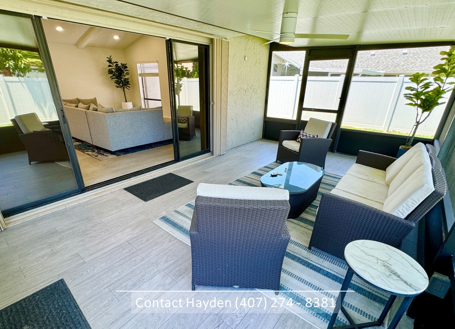 Screened Patio - 1523 Gallinule Dr