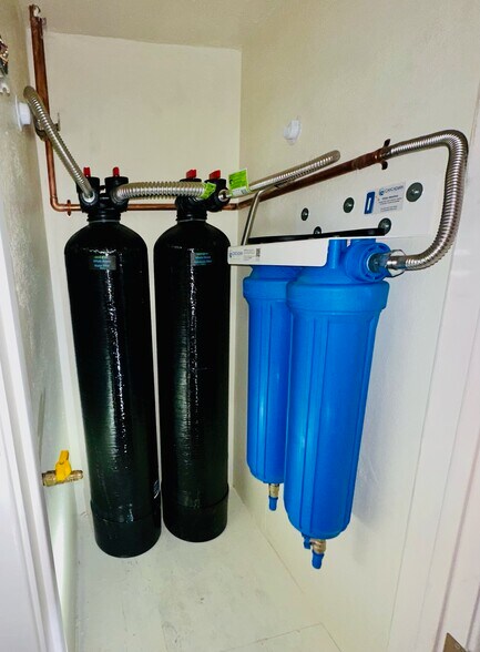 Water softener system added 8/2023 - 1207 E Loyola Dr
