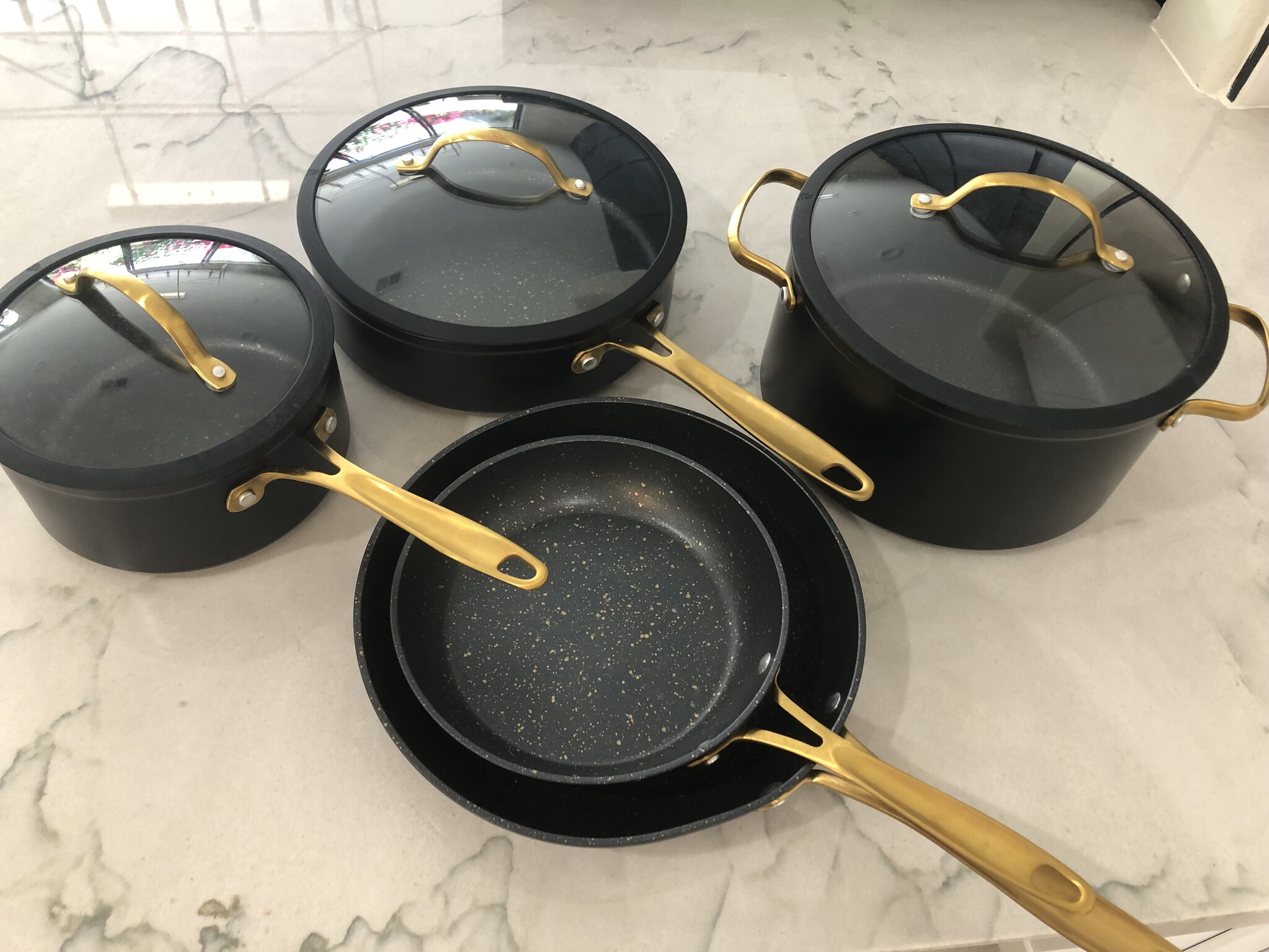 Additional 8-piece non-stick set. - 8437 N 84th St