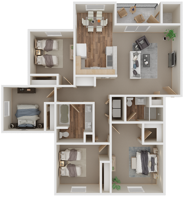 Floorplan - THE MEADOWS BY VINTAGE