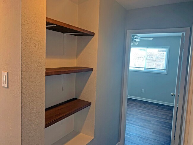 Built-in shelving - 4656 50th St