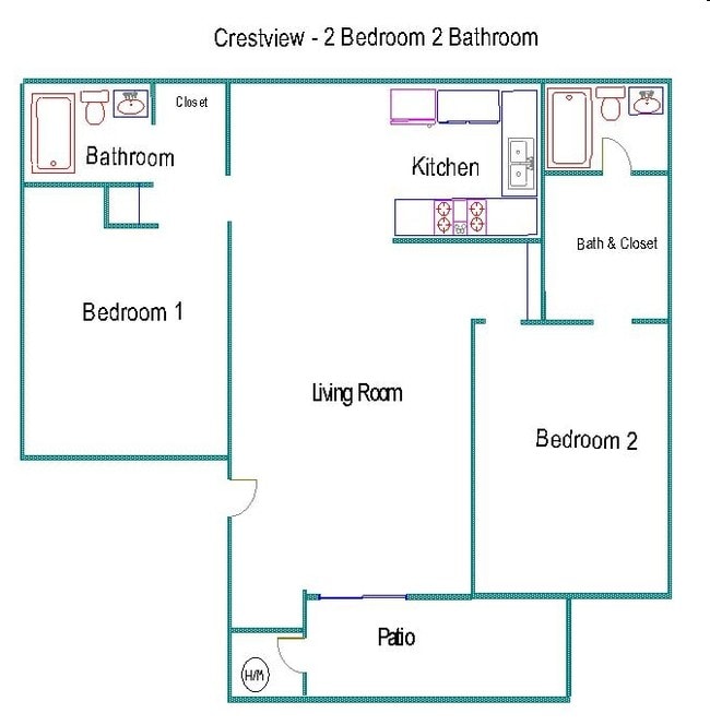 2BR/2BA - Citrus Place