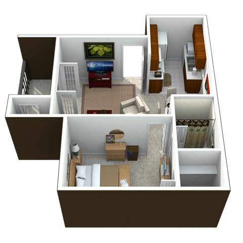 Floorplan - Springhill Apartments