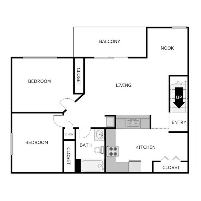 Floorplan - RANDOM LAKE APTS