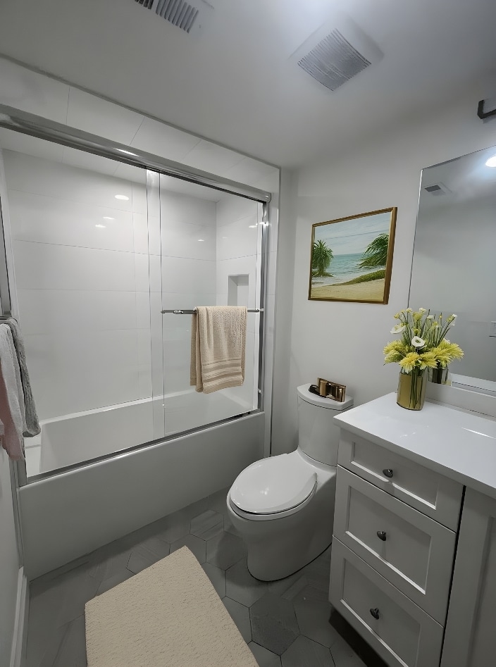 Bathroom Staged - 14 Mount Hood Rd