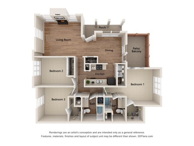 Floorplan - Littlestone Apartments