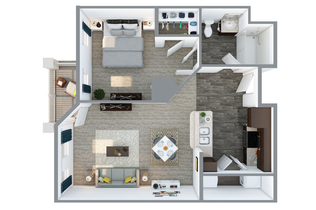 Floorplan - McEachern Village - 55+ Community
