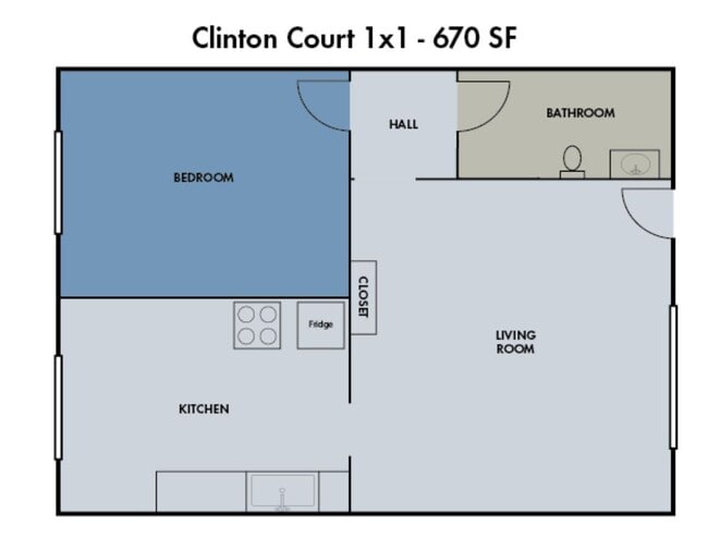 Floorplan - Clinton Court